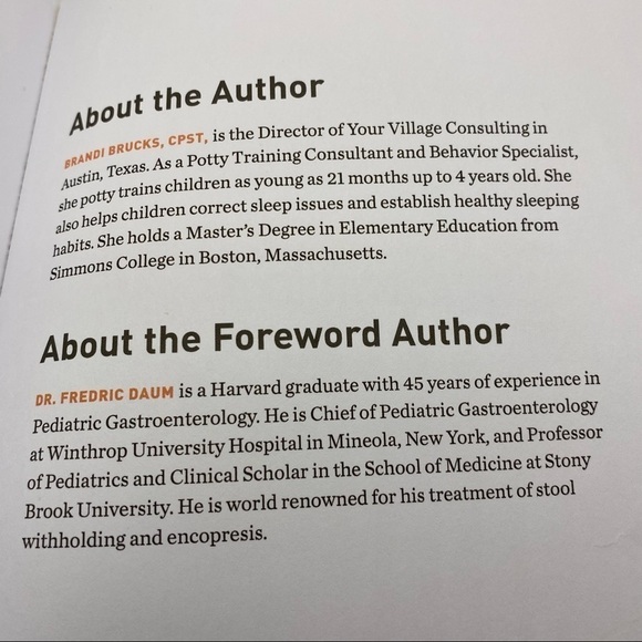 POTTY Training In 3 Days By Brandi Brucks Paperback Book - Picture 4 of 8